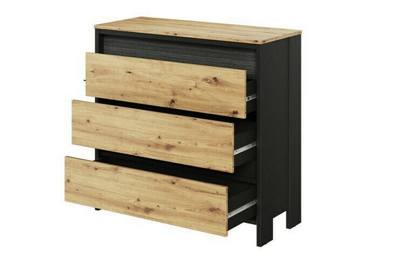 Rathmore Møbelsett For Soverommet - Svart - Møbler - Senger - Møbelsett til soverom