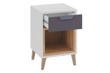 Sayuki Møbelsett Til Soverom - Hvit/Grå - Møbler - Senger - Møbelsett til soverom