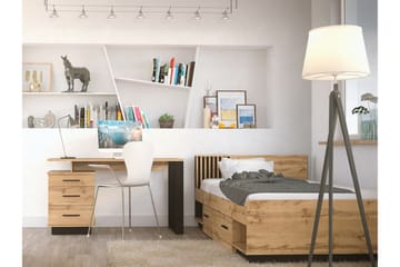 Strathy Møbelsett for Soverom - Svart - Møbler - Senger - Møbelsett til soverom