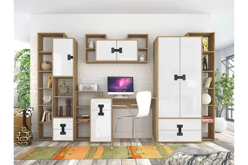 White - Møbler - Senger - Møbelsett til soverom