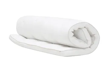 Ardenza Overmadrass 90 cm Lateks - Hvit - Møbler - Senger - Madrasser - Overmadrass