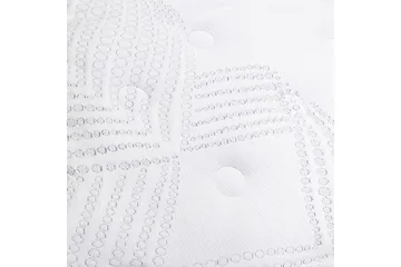 Fjermadrass HARMONY TOPPOCKET 120x200xH33cm - Hvit/Grå - Møbler - Senger - Madrasser - Springfjærmadrass & rammemadras