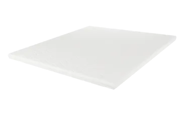 HVILA Latex overmadrass i punktelastisk lateks 180x200 cm – 7 cm medium/fast, vaskbart trekk - Møbler - Senger - Madrasser - Overmadrass