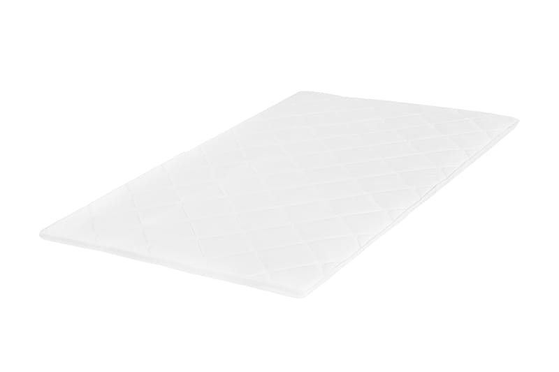 HVILA overmadrass 120x200 cm – 7 cm Myk/Medium polyeterskum, vendbar sommer- og vinterside, vaskbart trekk - Møbler - Senger - Madrasser - Overmadrass