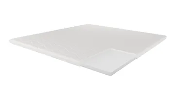 HVILA Overmadrass 160x200 cm – 7 cm myk/medium memoryskum, trykkavlastende med vaskbart trekk - Møbler - Senger - Madrasser - Skummadrass
