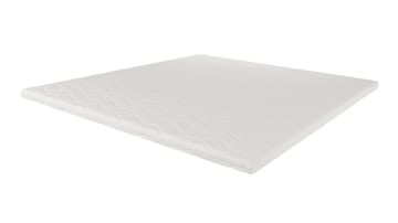 HVILA Overmadrass 160x200 cm – 7 cm polyeterskum, myk/medium med vaskbart trekk - Møbler - Senger - Madrasser - Skummadrass