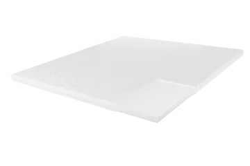 HVILA Overmadrass 180x200 cm – 7 cm polyeterskum, myk/medium med vaskbart trekk - Møbler - Senger - Madrasser - Skummadrass