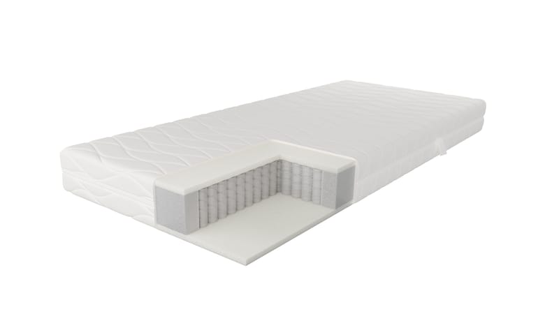 HVILA resårmadrass med vaskbart trekk 80x200 cm - Møbler - Senger - Madrasser - Springfjærmadrass & rammemadras