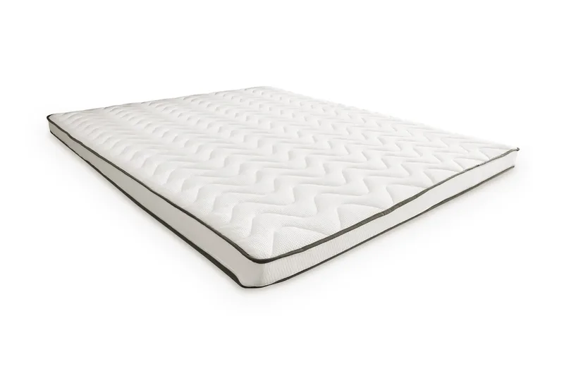Overmadrass 120x200 Kallskum, Hvit