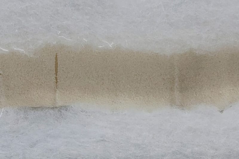 Ardenza Overmadrass 90 cm Lateks - Hvit - Møbler - Senger - Madrasser - Overmadrass