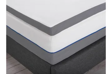 Comfy Overmadrass 180 200 cm - Hvit - Møbler - Senger - Madrasser - Overmadrass