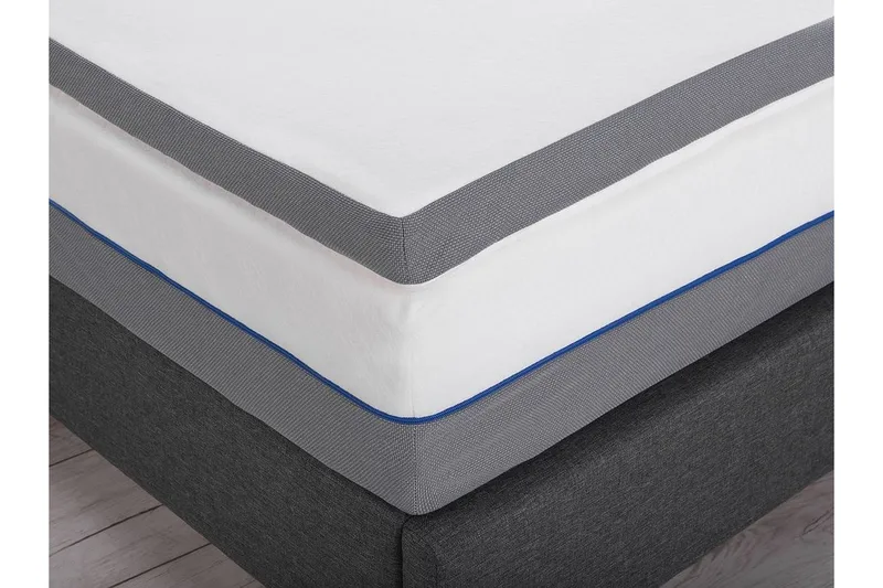 Comfy Overmadrass 180 200 cm - Hvit - Møbler - Senger - Madrasser - Overmadrass