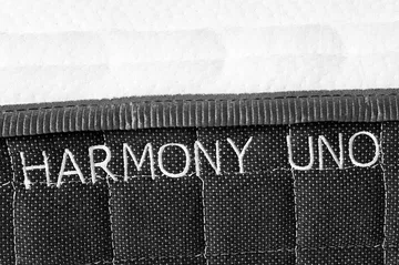 Fjermadrass HARMONY UNO POCKET 90x200xH20cm - Hvit/Grå - Møbler - Senger - Madrasser - Overmadrass