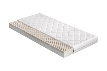 Golpelle Madrass 200x200 cm - Hvit - Møbler - Senger - Madrasser - Overmadrass