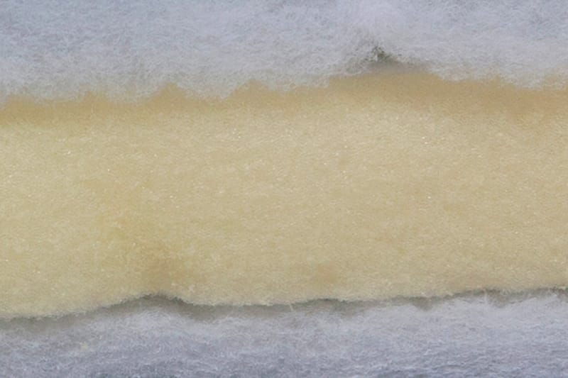 Kronos Overmadrass 160x200 Polyeter - Grå - Møbler - Senger - Madrasser - Overmadrass