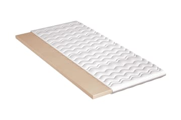 Lozzollo Overmadrass 80x200 cm Hvit - Hvit - Møbler - Senger - Madrasser - Overmadrass