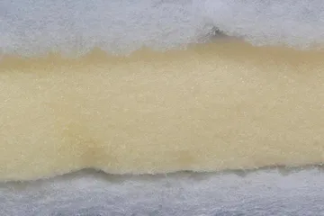 LUX Overmadrass Polyeter 180 Ancona Grå - Møbler - Senger - Madrasser - Overmadrass