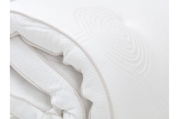 Lyx Overmadrass 140 cm Lateks - Hvit - Møbler - Senger - Madrasser - Overmadrass