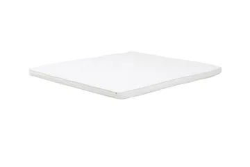 Lyx Overmadrass 140 cm Lateks - Hvit - Møbler - Senger - Madrasser - Overmadrass