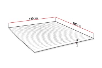 Madrass MANDULA 140x200 - Møbler - Senger - Madrasser - Overmadrass