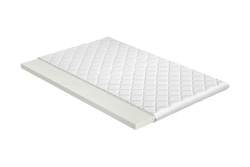 Madrass Oppeli 160x200 cm - Hvit - Møbler - Senger - Madrasser - Overmadrass