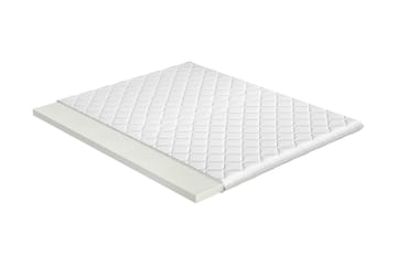 Madrass Oppeli 200x200 cm - Hvit - Møbler - Senger - Madrasser - Overmadrass