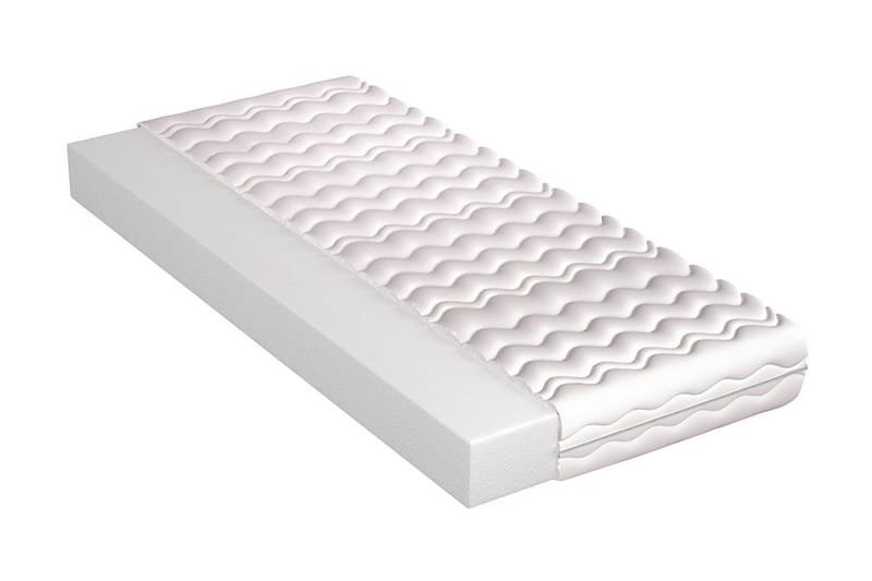 Madrass Oppen 80x180 cm, Hvit