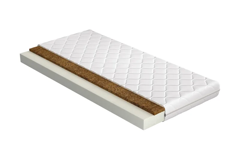 Olage Overmadrass 120x200 cm, Hvit