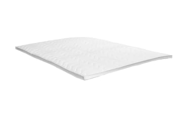 Overmadrass  160x200x7 - Hvit - Møbler - Senger - Madrasser - Overmadrass