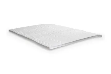 Overmadrass 90x190 - Hvit - Møbler - Senger - Madrasser - Overmadrass