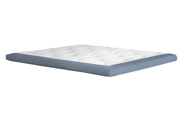 Sengemadrass Olivia 6 Cm Polyeter 160 Blå - Blå - Møbler - Senger - Madrasser - Overmadrass