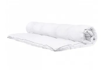Trivor Overmadrass 140 200 cm - Hvit - Møbler - Senger - Madrasser - Overmadrass