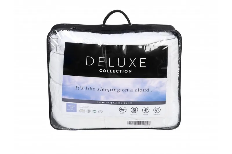 Trivor Overmadrass 160 200 cm - Hvit - Møbler - Senger - Madrasser - Overmadrass