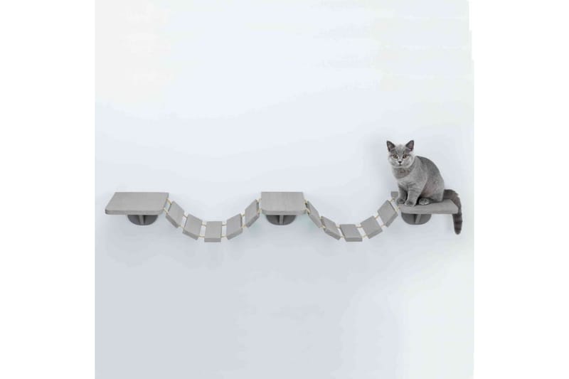 TRIXIE Veggmontert kattestige 150x30 cm gråbrun - Overmadrass