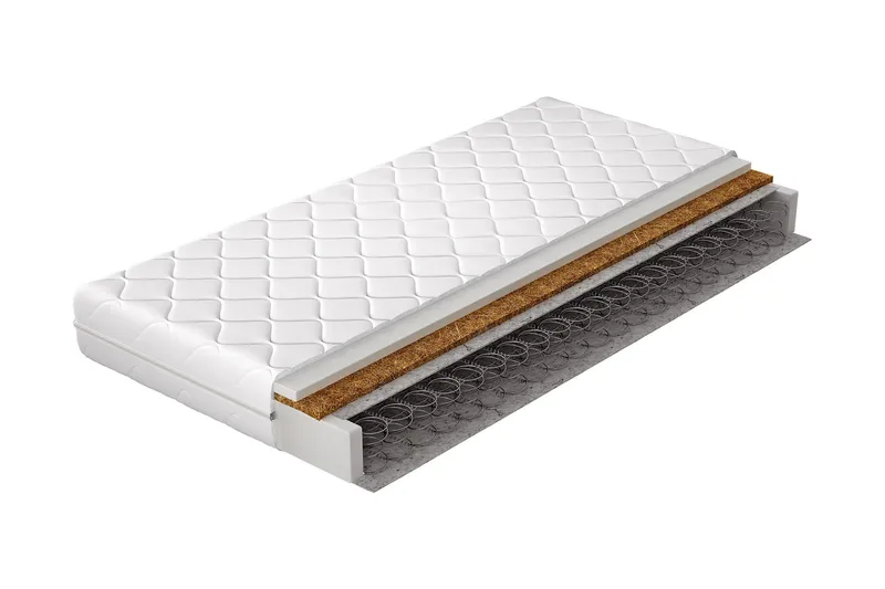 Villarnovo Overmadrass 160x200 cm i Stoff, Hvit