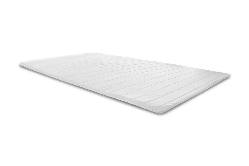 Salma Overmadrass Polyeter 180x200x3, Hvit