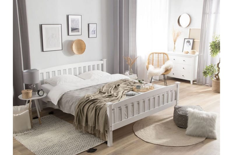 Crickmore Skummadrass 160x200cm - Hvit - Møbler - Senger - Madrasser - Skummadrass