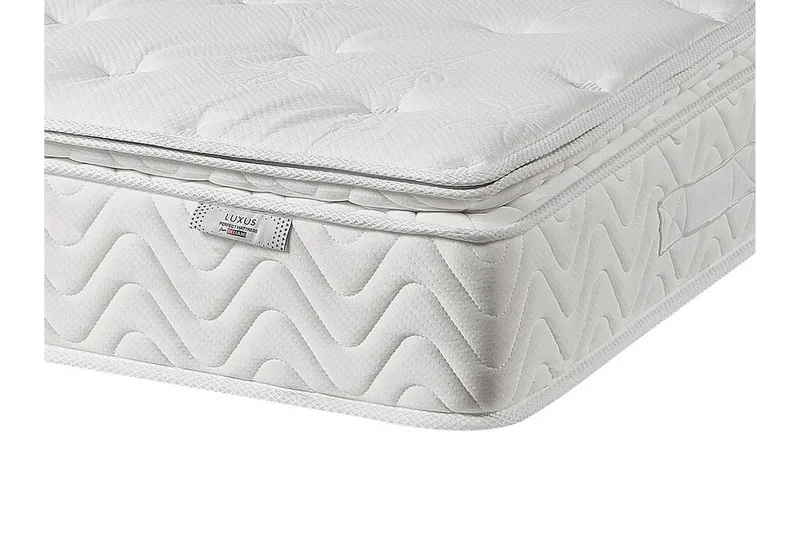 Luxusa Skummadrass 140x200 cm med Avtagbart trekk - Beige - Møbler - Senger - Madrasser - Skummadrass