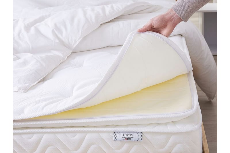 Luxusa Skummadrass 180x200 cm med Avtagbart trekk - Møbler - Senger - Madrasser - Skummadrass