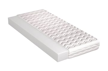 Madrass Sostrato 120x200 Skum 10 cm - Hvit - Møbler - Senger - Madrasser - Skummadrass