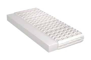Madrass Sostrato 140x200 Skum 15 cm - Hvit - Møbler - Senger - Madrasser - Skummadrass