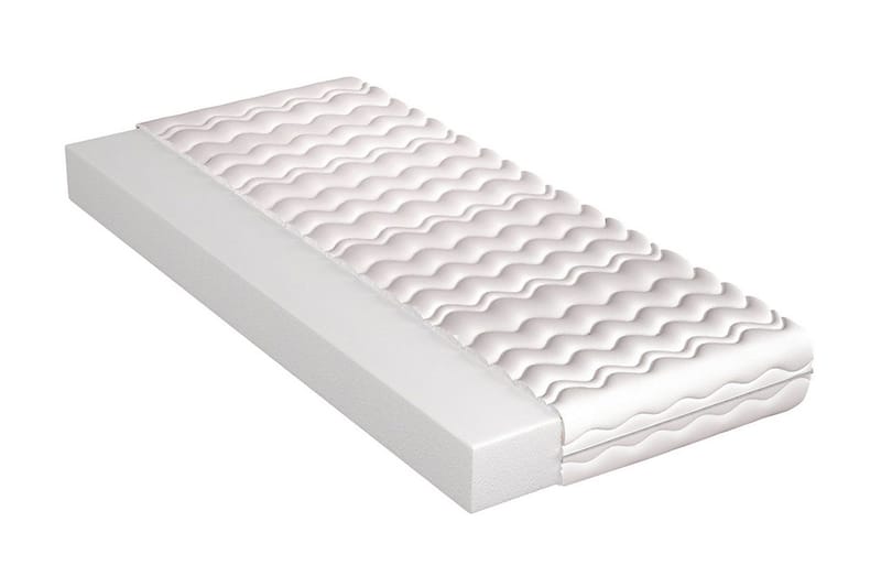 Manetto Madrass 70x140 Skum 7 cm, Hvit