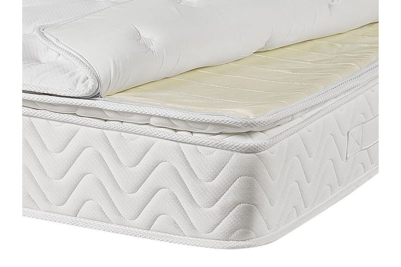 Skummadrass Ringstorp 160x200 cm med Avtagbart trekk - Beige - Møbler - Senger - Madrasser - Skummadrass