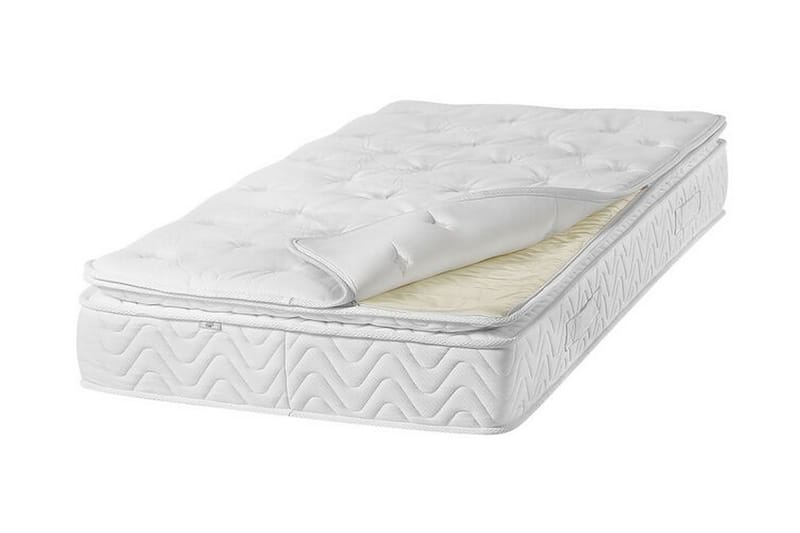 Skummadrass Ringstorp 90x200 cm med Avtagbart trekk - Beige - Møbler - Senger - Madrasser - Skummadrass