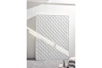 Springfjærmadrass 150x200 cm - Hvit - Møbler - Senger - Madrasser - Springfjærmadrass & rammemadras
