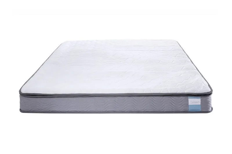 Brathay Springfjærmadrass Fast 140x200 cm, Hvit