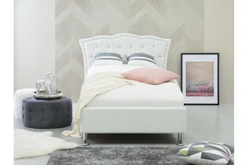 Brathay Springfjærmadrass Fast 90x200 cm - Hvit - Møbler - Senger - Madrasser - Springfjærmadrass & rammemadras