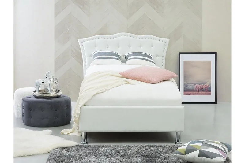 Brathay Springfjærmadrass Fast 90x200 cm - Hvit - Møbler - Senger - Madrasser - Springfjærmadrass & rammemadras