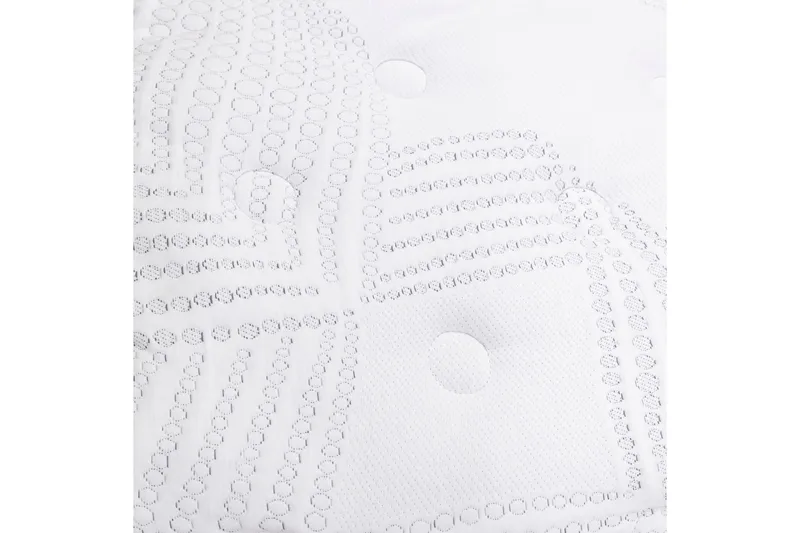 Fjermadrass HARMONY TOPPOCKET 120x200xH33cm - Hvit/Grå - Møbler - Senger - Madrasser - Overmadrass