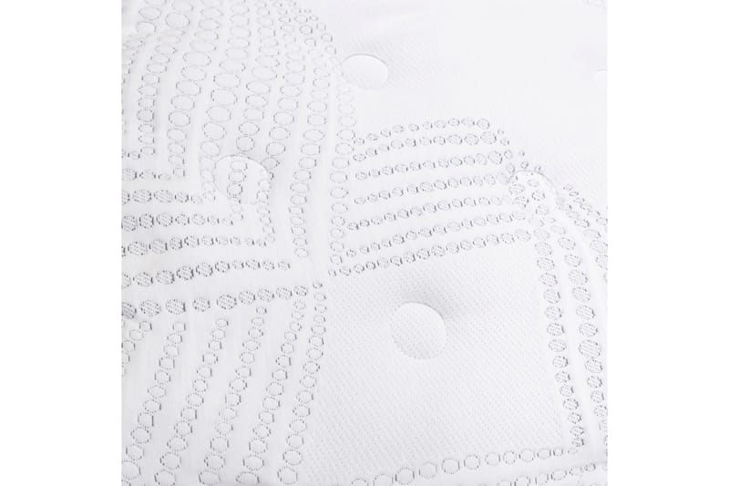 Fjermadrass HARMONY TOPPOCKET 90x200xH33cm - Hvit/Grå - Møbler - Senger - Madrasser - Overmadrass